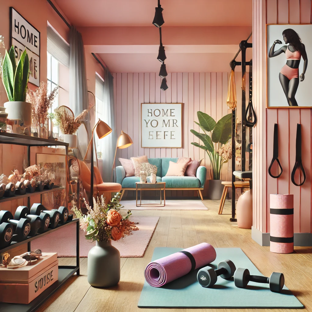 Gym Set for Ladies: Creating a Stylish Home Workout Space