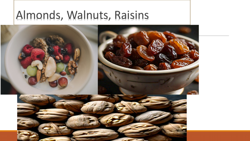 "Best fruits for weight loss including almonds, walnuts, pistachios, and dried apricots for healthy snacking and weight management." 