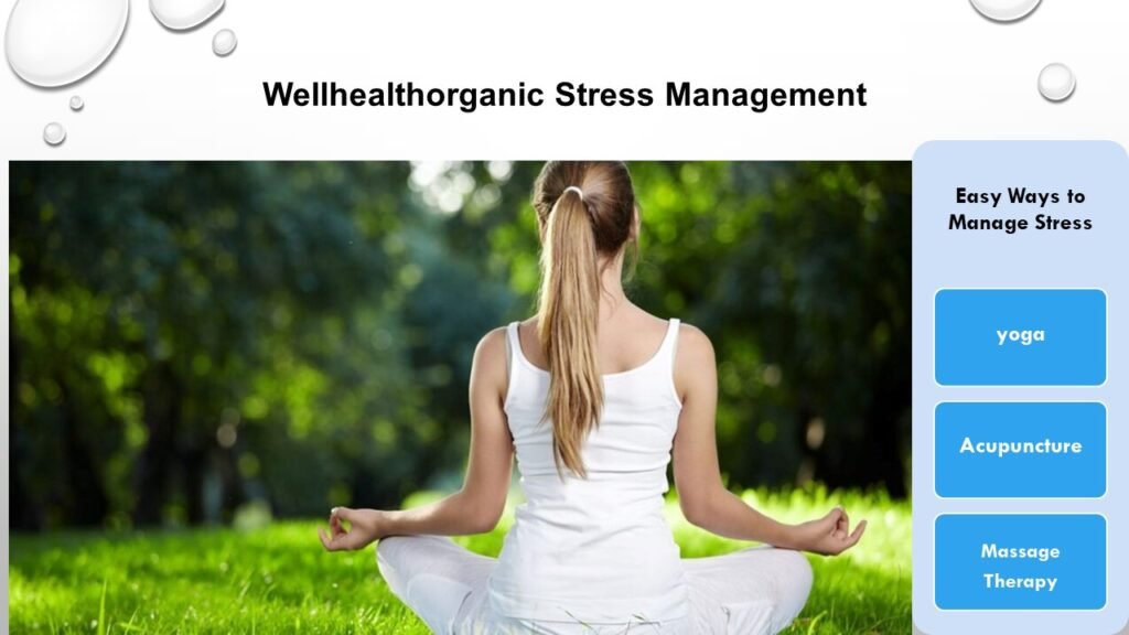 WellHealthOrganic Stress Management : Complete Guide