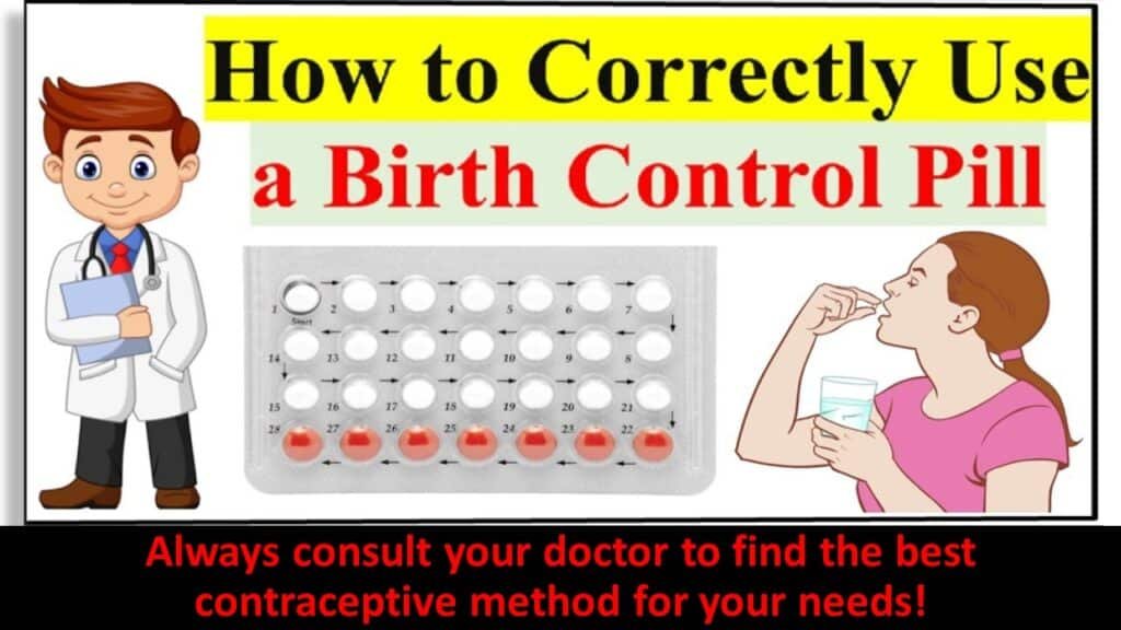 Always consult your doctor to find the best contraceptive method for your needs!